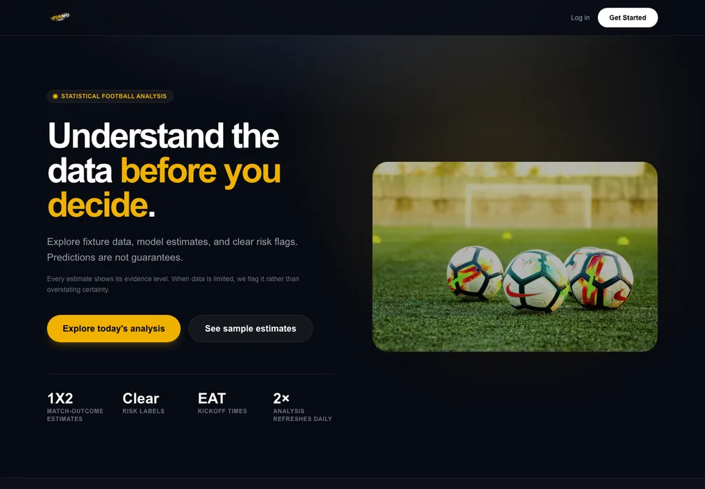Funmo Odds website preview